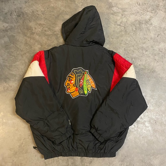 Vintage Starter Chicago Blackhawks NHL Jacket - Picture 3 of 5
